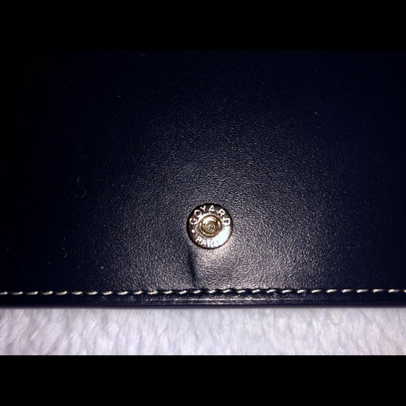 Goyard Richelieu Wallet Navy Blue - Picture 5 of 6